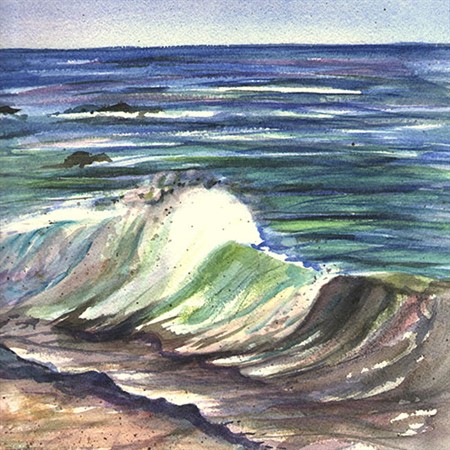 Painting Water… with Watercolor