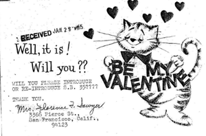 St. Valentine’s Blues: Singles, Marriage and the Politics of Taxation in 1960s America