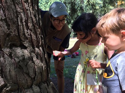 Family Nature Class: Seeing and Touching the Forest