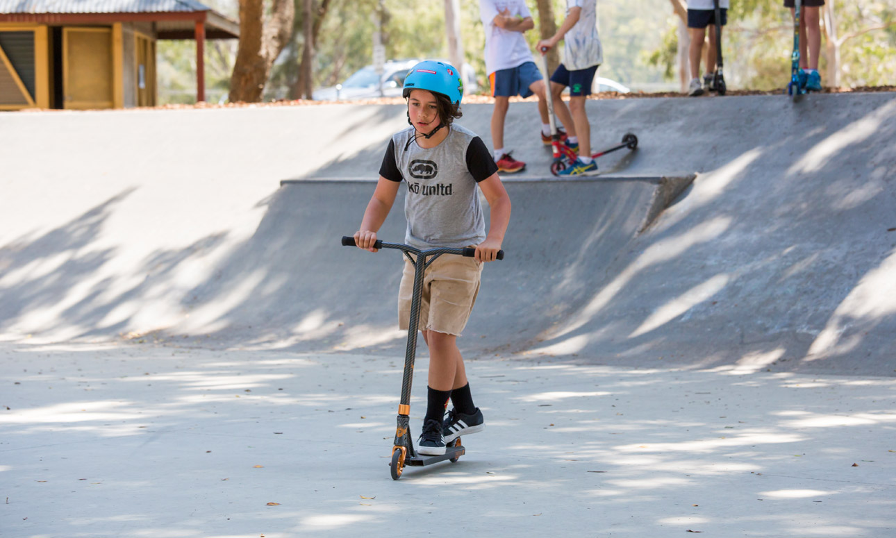 Freestyle scooter clinic
