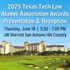 Alumni Reception & Awards Presentation