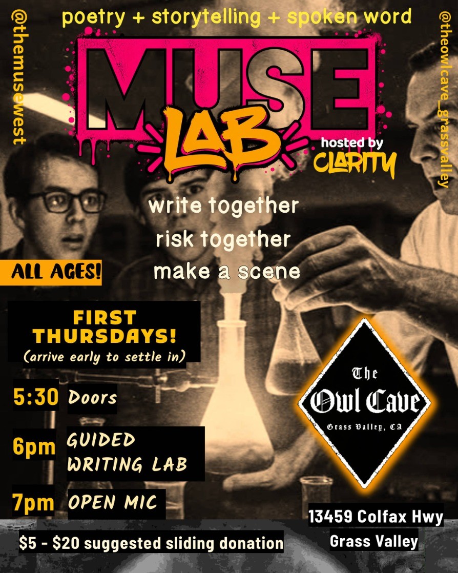 Muse Lab - A Generative Writing Group + Open Mic