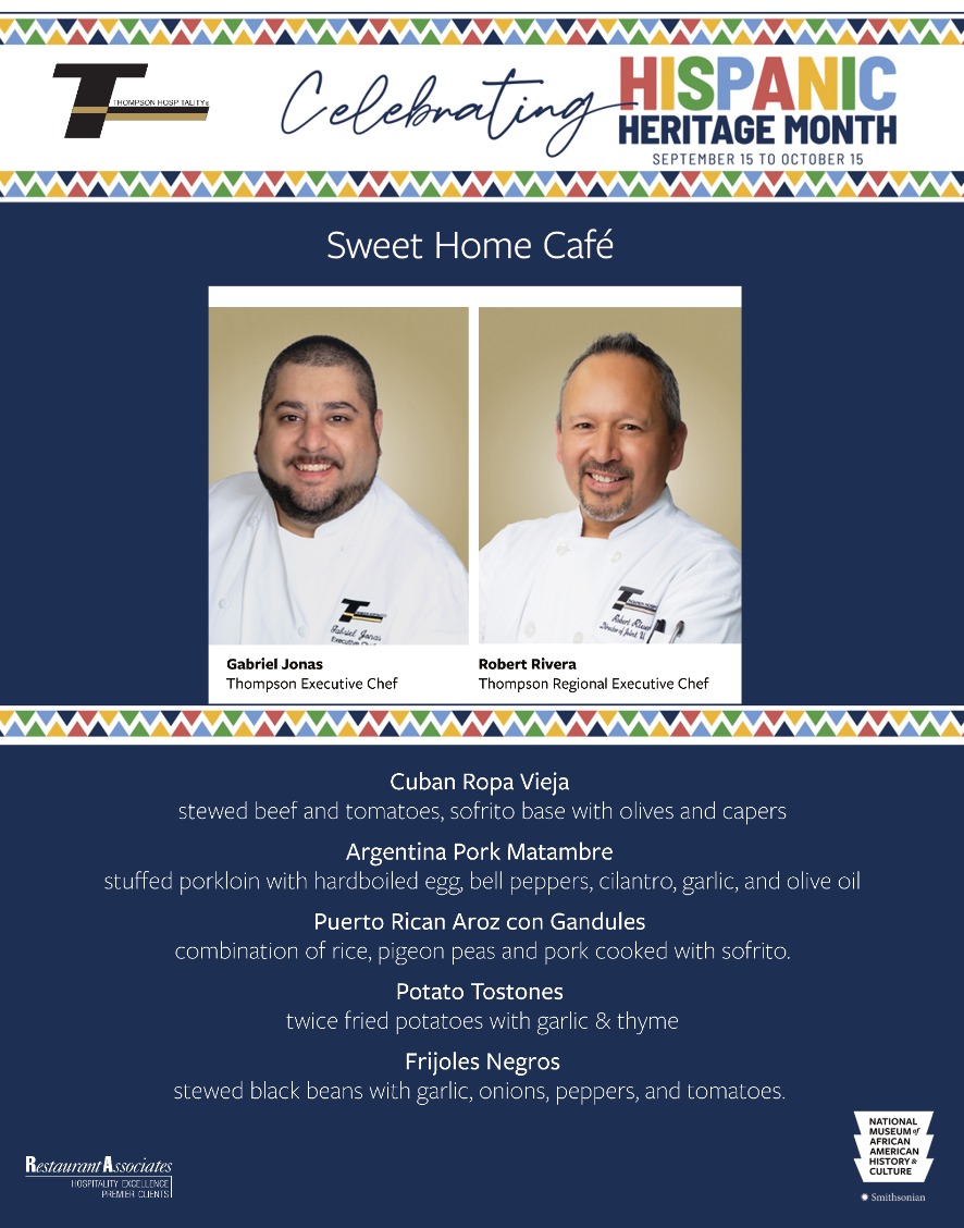Sweet Home Café Hispanic Heritage Month Chefs' Table