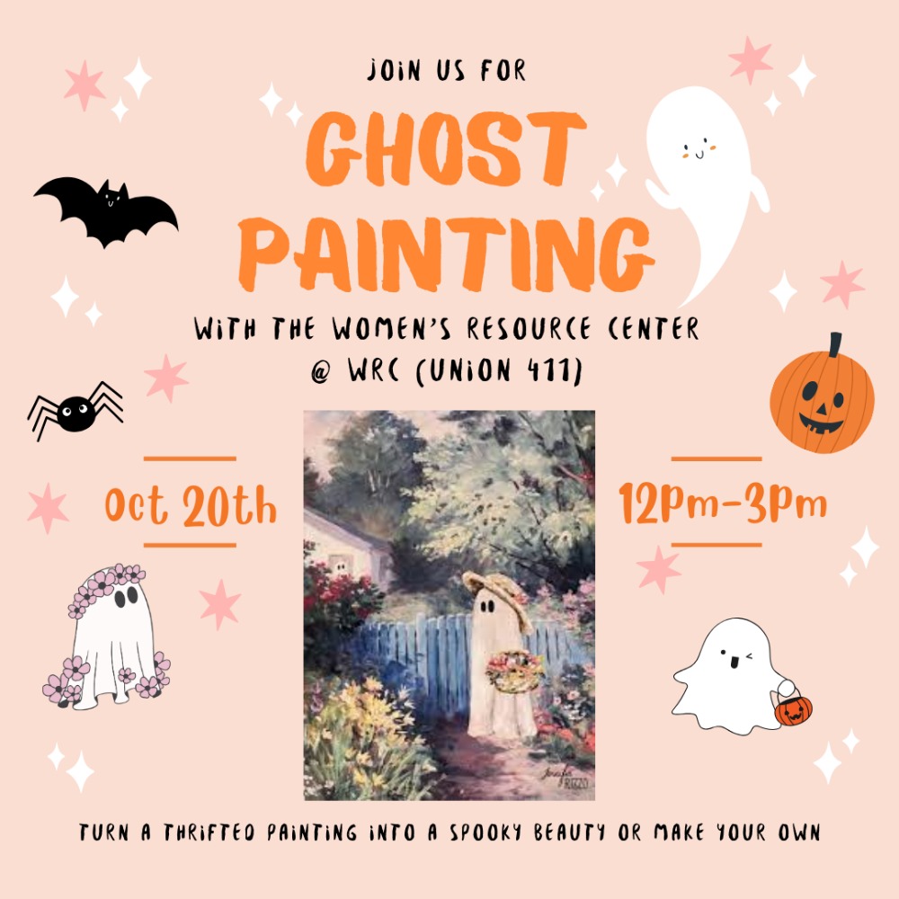 Ghost Painting with the Women's Resource Center