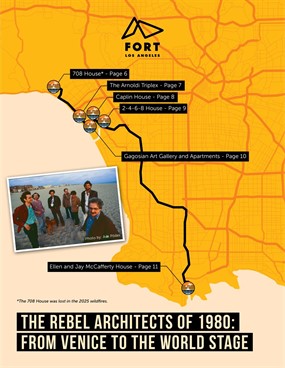 Free Self Guided Architectural Trail Map - The Rebel Architects of 1980: From Venice to the World Stage