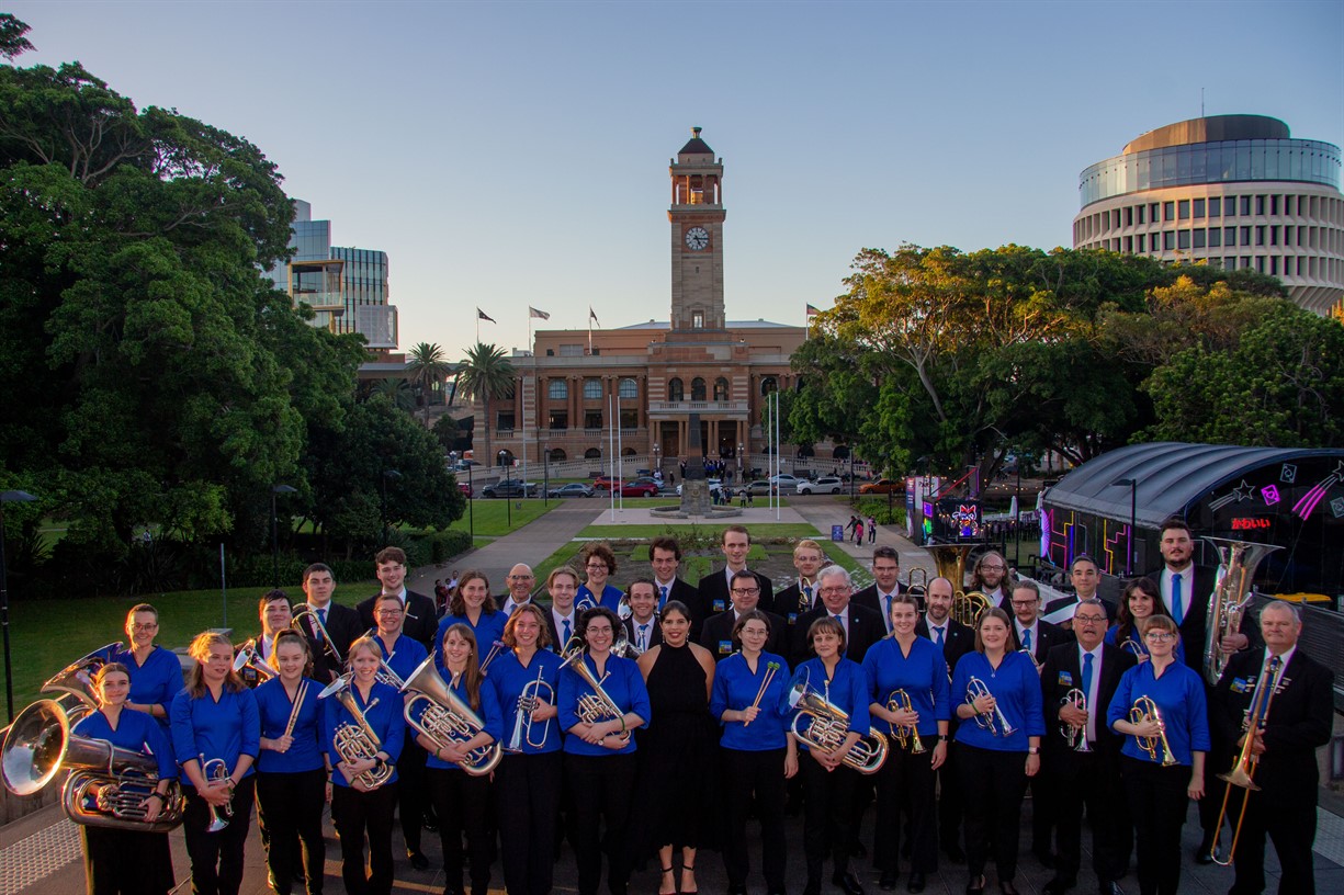 Bands in Parks: Brass at Brisbane Open House
