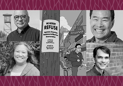Frank Abe, Tamiko Nimura, Ross Ishikawa and Tom Ikeda discuss "We Hereby Refuse" Frank Abe, Tamiko Nimura, Ross Ishikawa and Tom Ikeda discuss "We Hereby Refuse"
