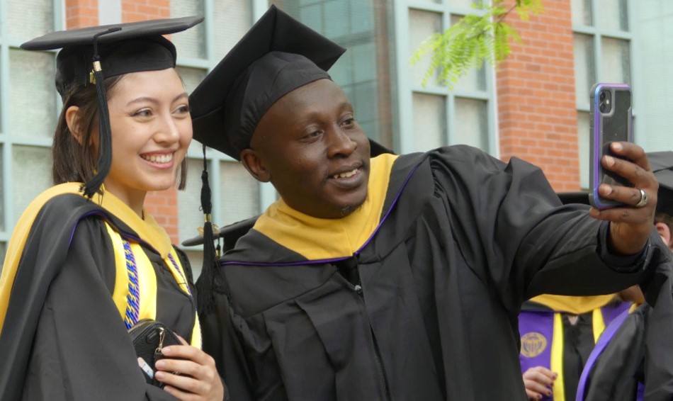 MSW Hooding Ceremony