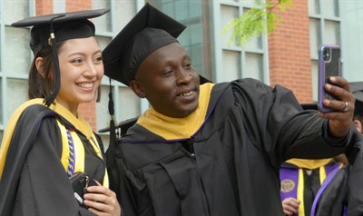 MSW Hooding Ceremony