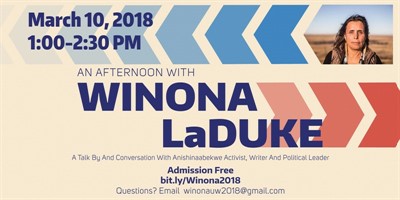 An Afternoon with Indigenous Activist Winona LaDuke
