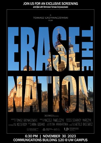 Film Screening and Q&A: Erase the Nation