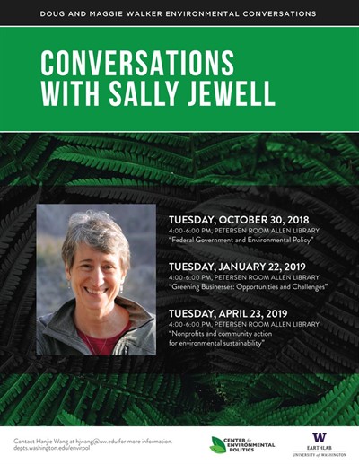 Doug and Maggie Walker Environmental Conversations: Conversations with Sally Jewell