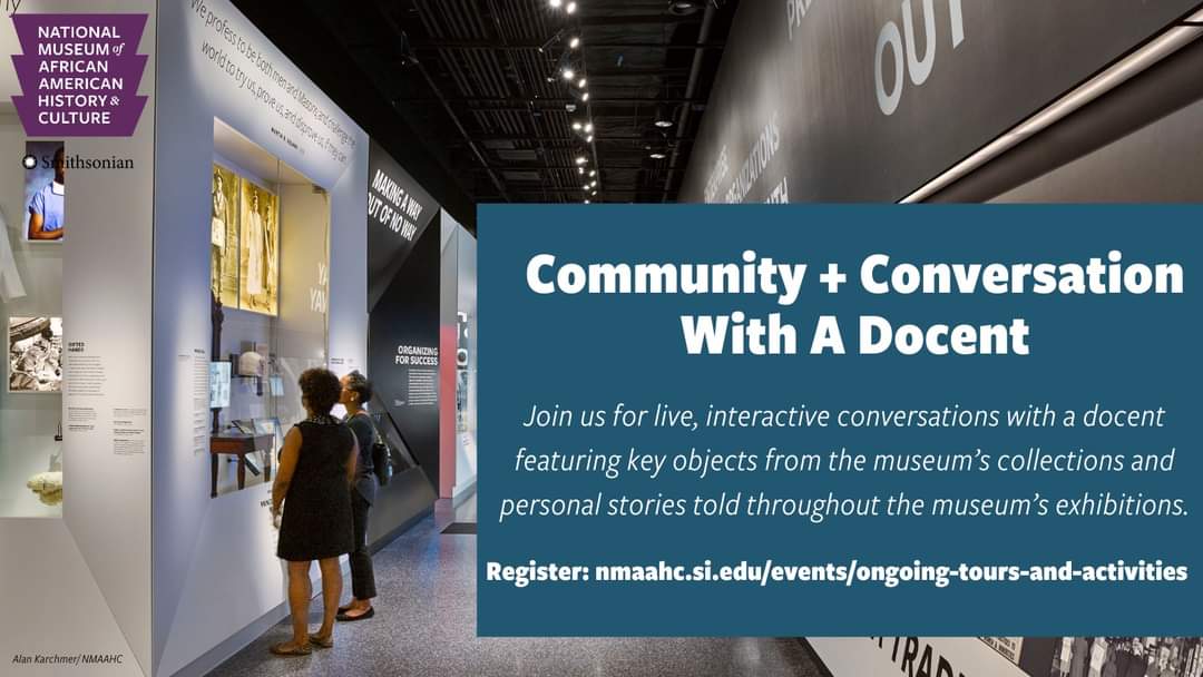 Community + Conversation with a Docent, Creative Griots