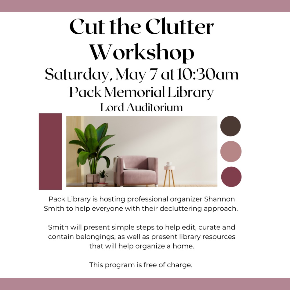 Cut the Clutter Workshop