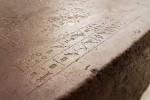 ancient egyptian inscription on stone.