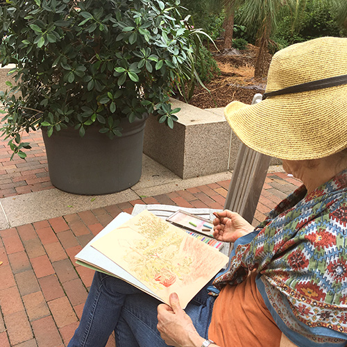 Introduction to Pastels: Cezanne-inspired Landscapes in the Enid A. Haupt Garden - In Person