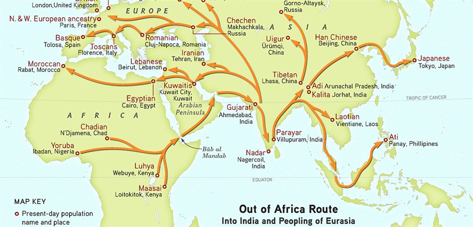 CANCELLED - HOT (Human Origins Today) Topic: Tracing Human Origins and Migrations with DNA