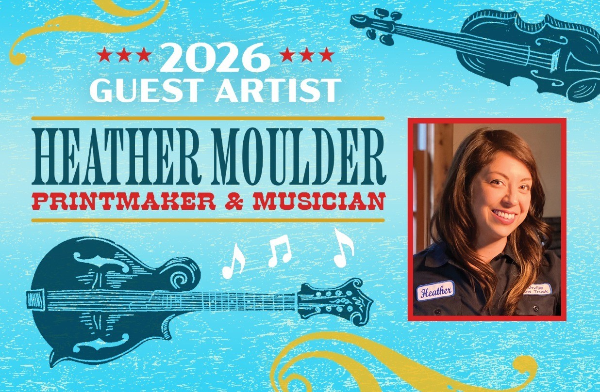 Printmaking, Postage, and Process: A Virtual Educator Workshop with Heather Moulder