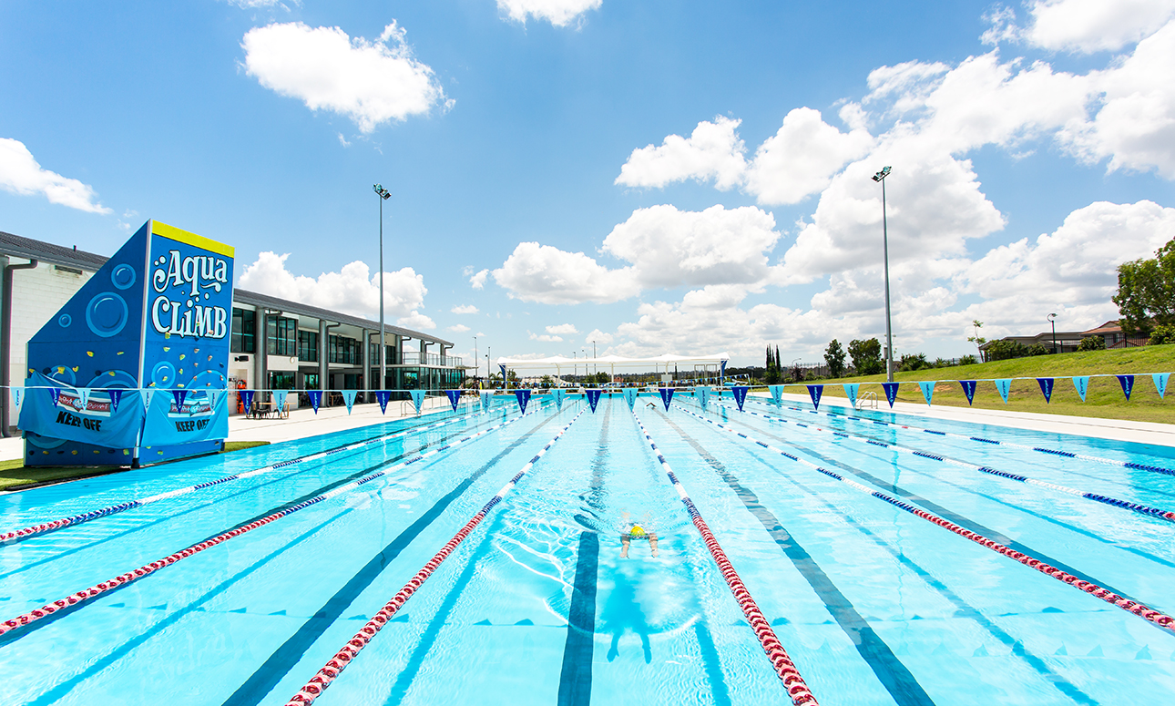 Aqua fitness for teens