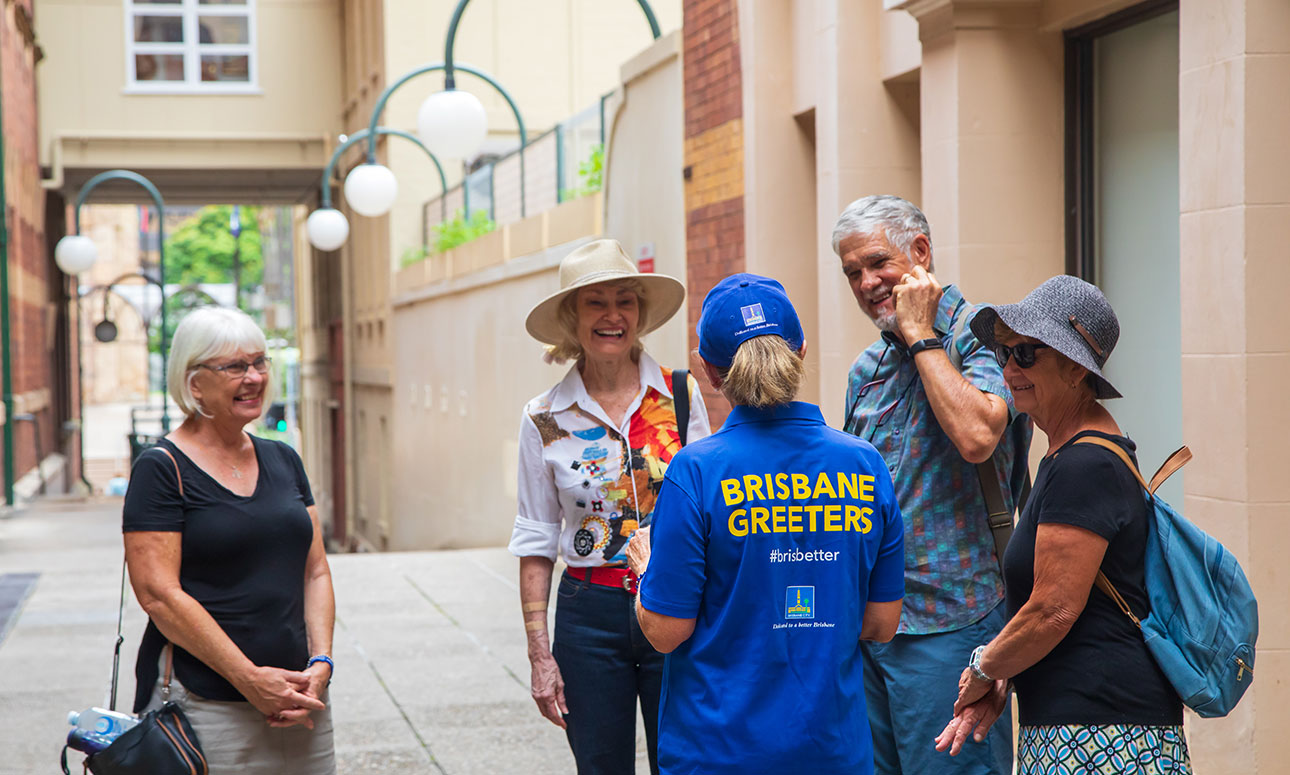 Brisbane Greeters - Seniors Month