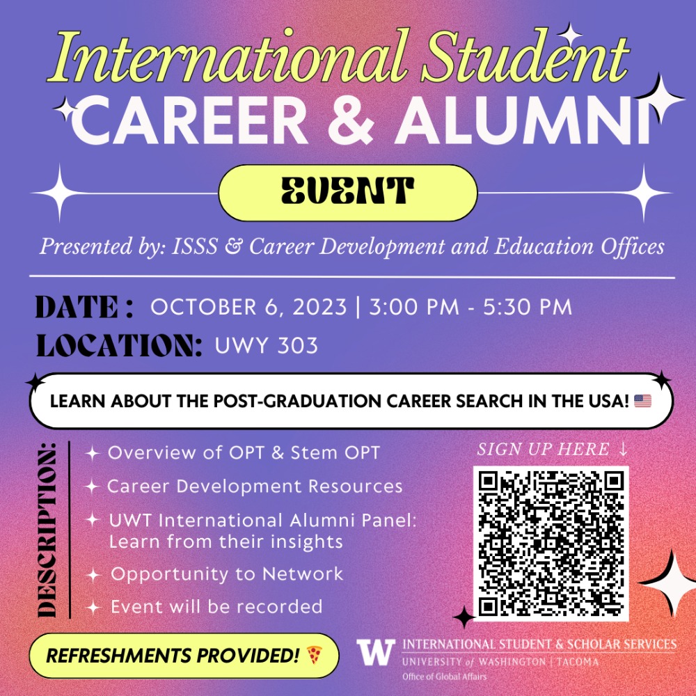 International Student Career and Alumni Event