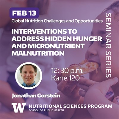 NUTR 400/500: Interventions to address hidden hunger and micronutrient malnutrition