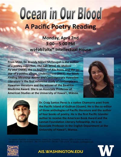 Ocean in Our Blood; a Pacific Poetry Reading
