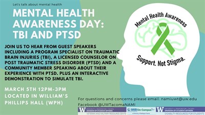 Mental Health Awareness Day: TBI and PTSD