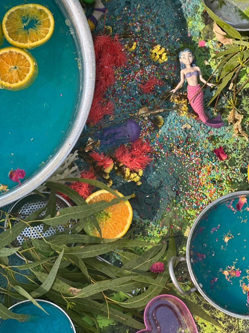 Gumtreekids Messy Play - Ocean, pirates and mermaids theme