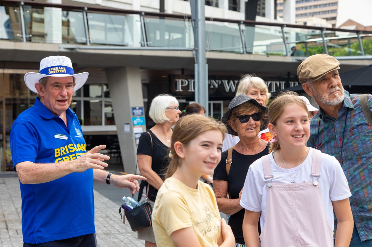 ANZAC tours for families with the Brisbane Greeters