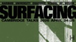 Green and black poster reading “Harvard University Graduate School of Design – SURFACING – Cambridge Talks 2026 April 24–25.” Green and black poster reading “Harvard University Graduate School of Design – SURFACING – Cambridge Talks 2026 April 24–25.”