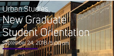 MACP & MSGT Graduate Student Orientation