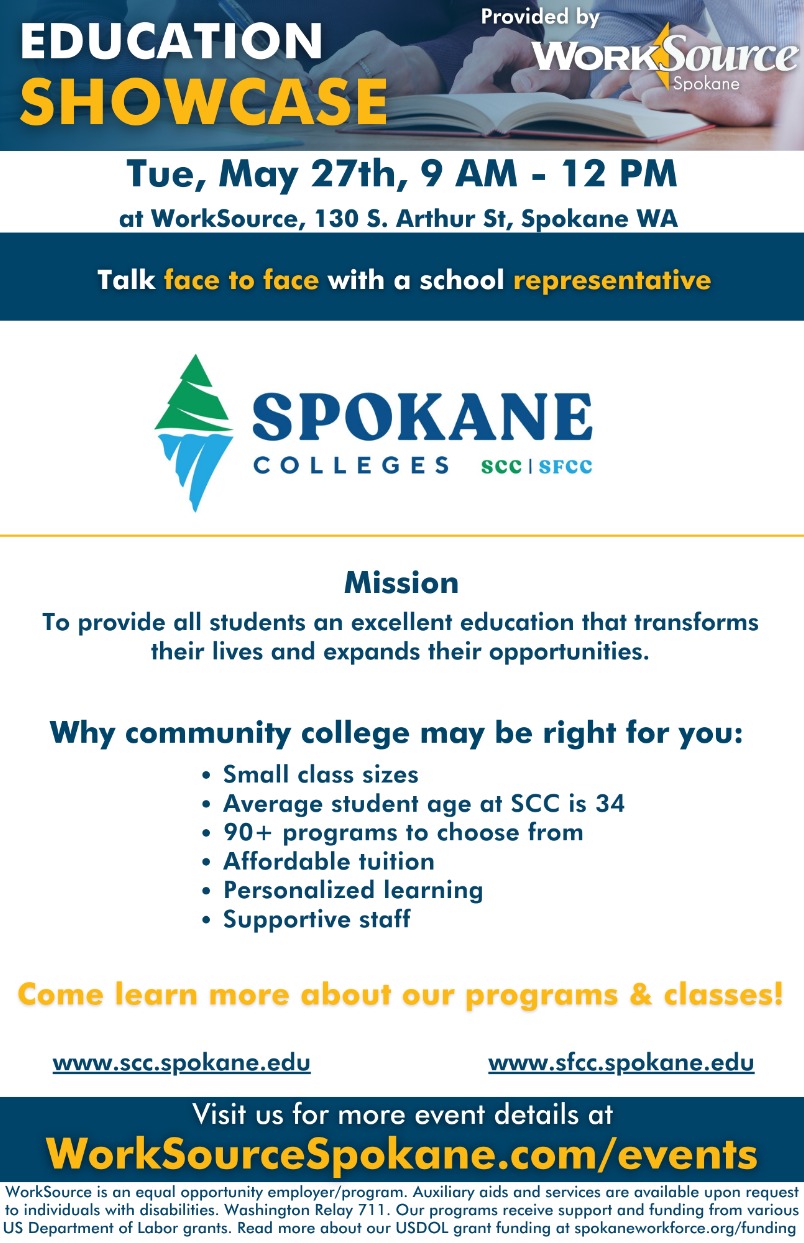 Spokane College Education Showcase
