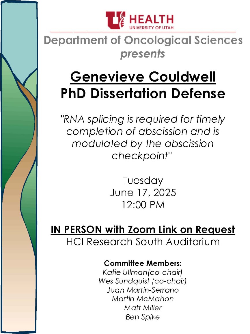 Ph.D Dissertation Defense - Genevieve Couldwell Ph.D Dissertation Defense - Genevieve Couldwell