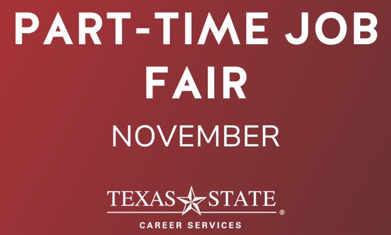 Part-Time Job Fair: November