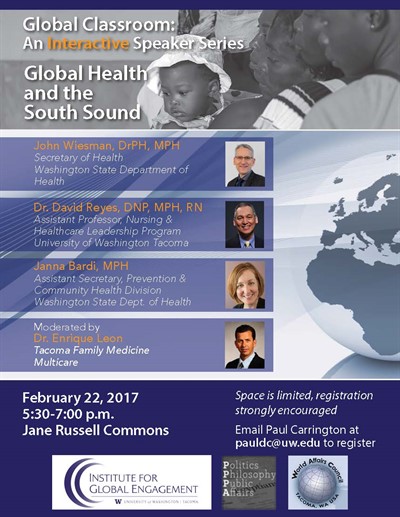 Global Classroom on "Global Health and the South Sound"