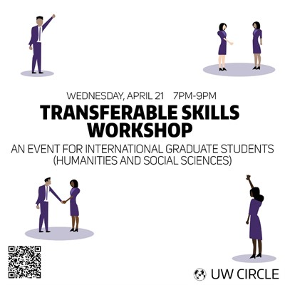 Transferable Skills Workshop for International Graduate Students Humanities and Social Sciences