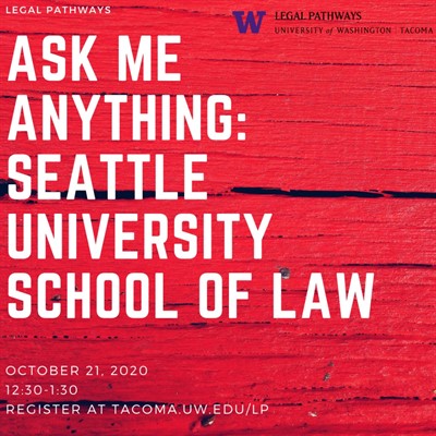 Seattle University School of Law -- "Ask Me Anything" with the Dean of Admissions!