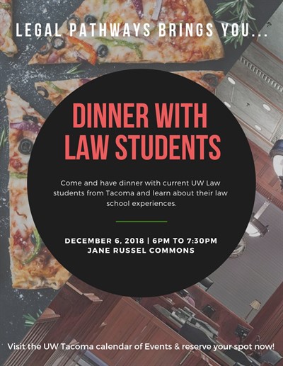 Dinner with UW Law Students