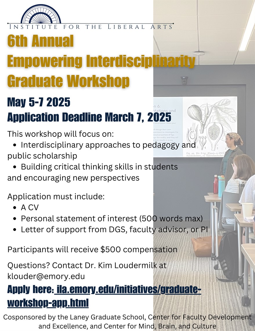 Empowering Interdisciplinarity Graduate Workshop
