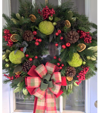 Let's Talk Gardens: Holiday Wreaths and Evergreen Decorations
