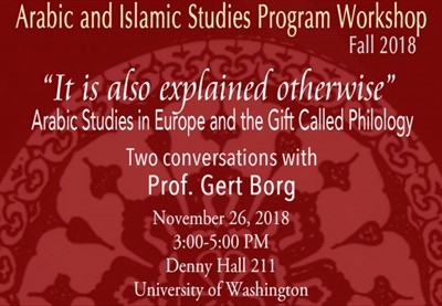 Arabic Studies in Europe and "Gift Called Philology"
