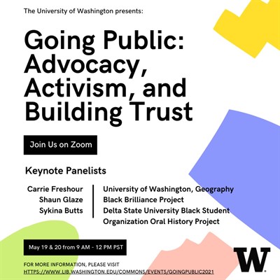Going Public: Advocacy, Activism, and Building Trust -- Day One