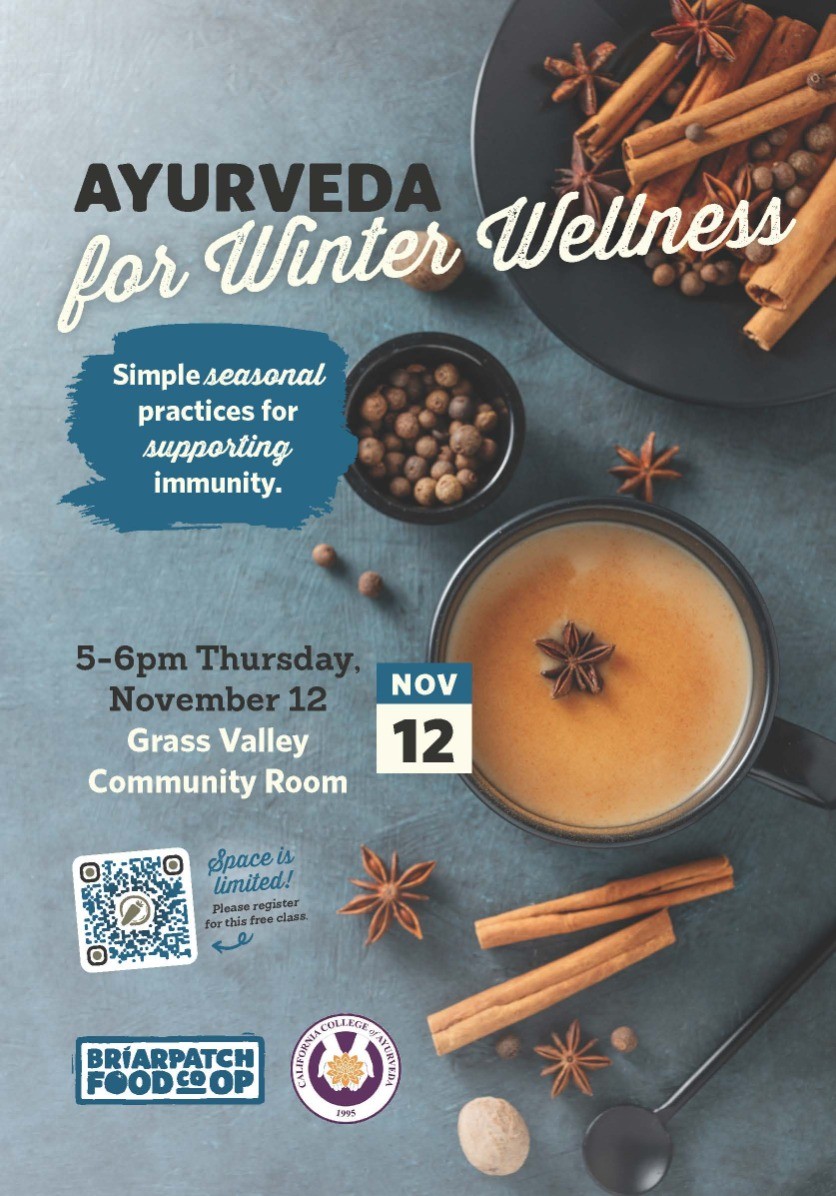 BriarPatch Food Co-op Cohosts: Ayurveda for Winter Wellness