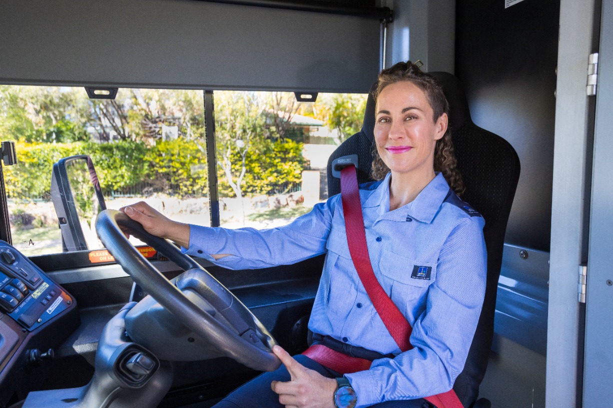 Women's bus driver career open days - Toowong Bus Depot