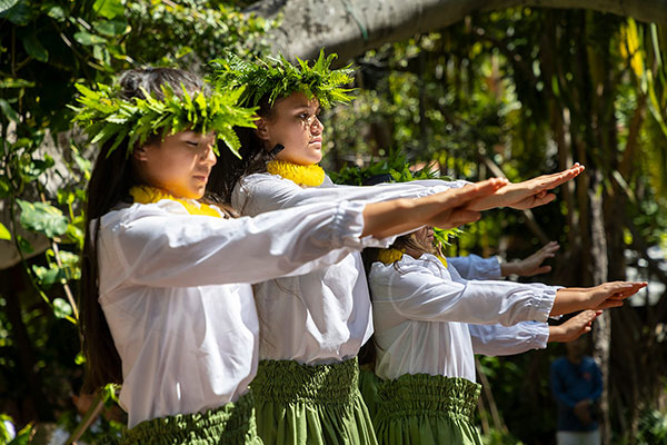 Hula with Hālau I Ka Leo Ola O Nā Mamo