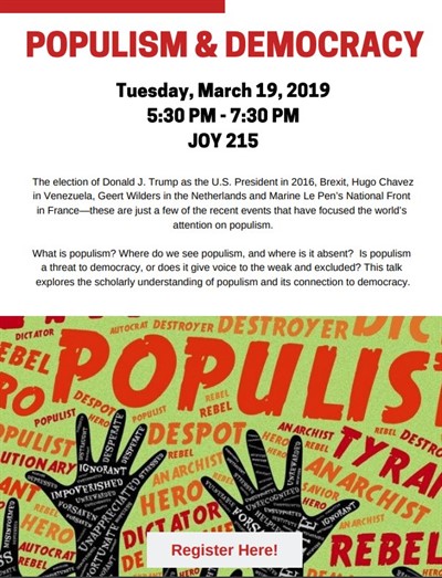 Populism and Democracy ft Professor Robert Pekkanen