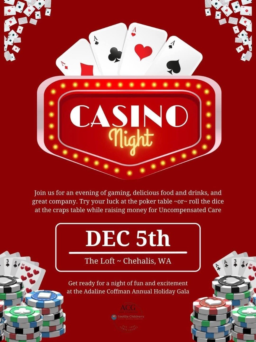 Adaline Coffman Guild Annual Holiday Gala: Casino Night!