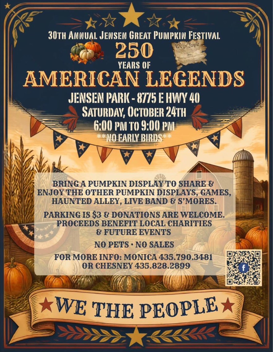 30th Annual Great Jensen Pumpkin Festival