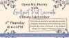 Open Mic Poetry with Gulfport Poet Laureate Open Mic Poetry with Gulfport Poet Laureate